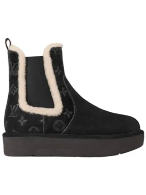 aspen chelsea boots black