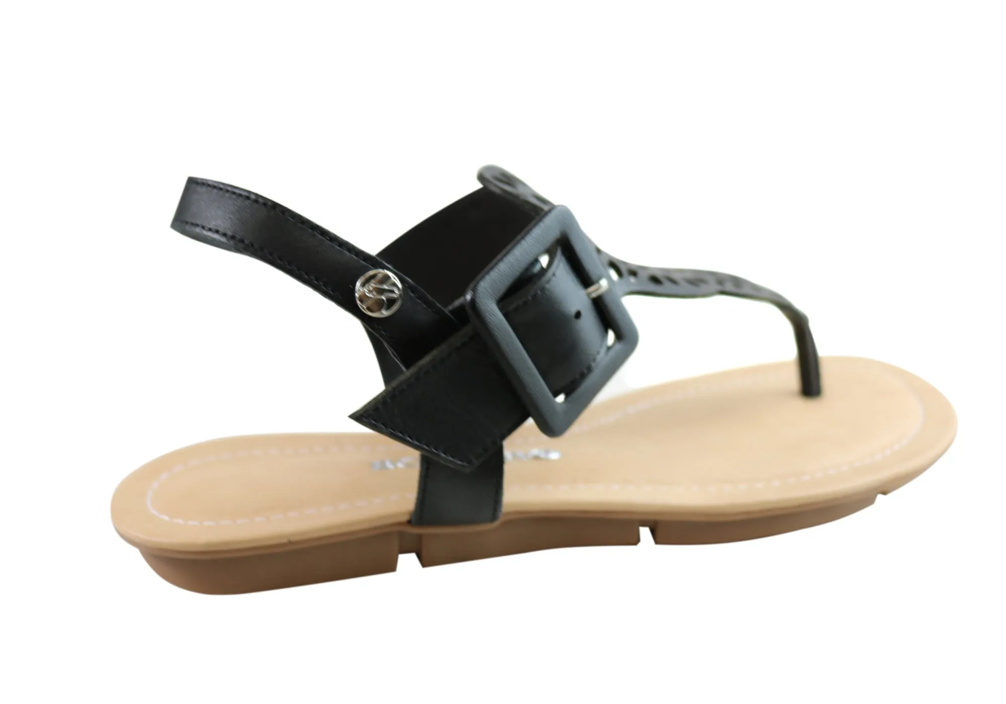 Bottero Georgia Womens Comfortable Leather Sandals Made In Brazil