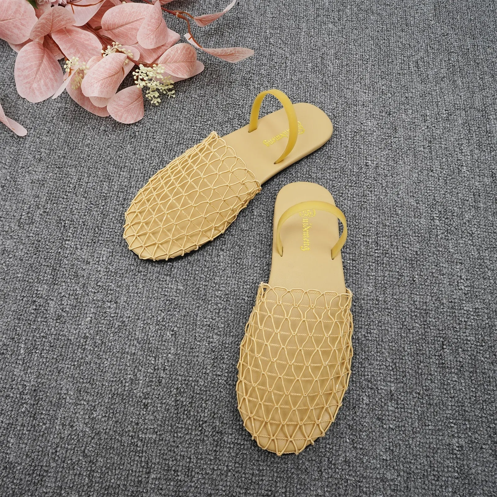 Comfortable Mesh Flat Sandals for Women