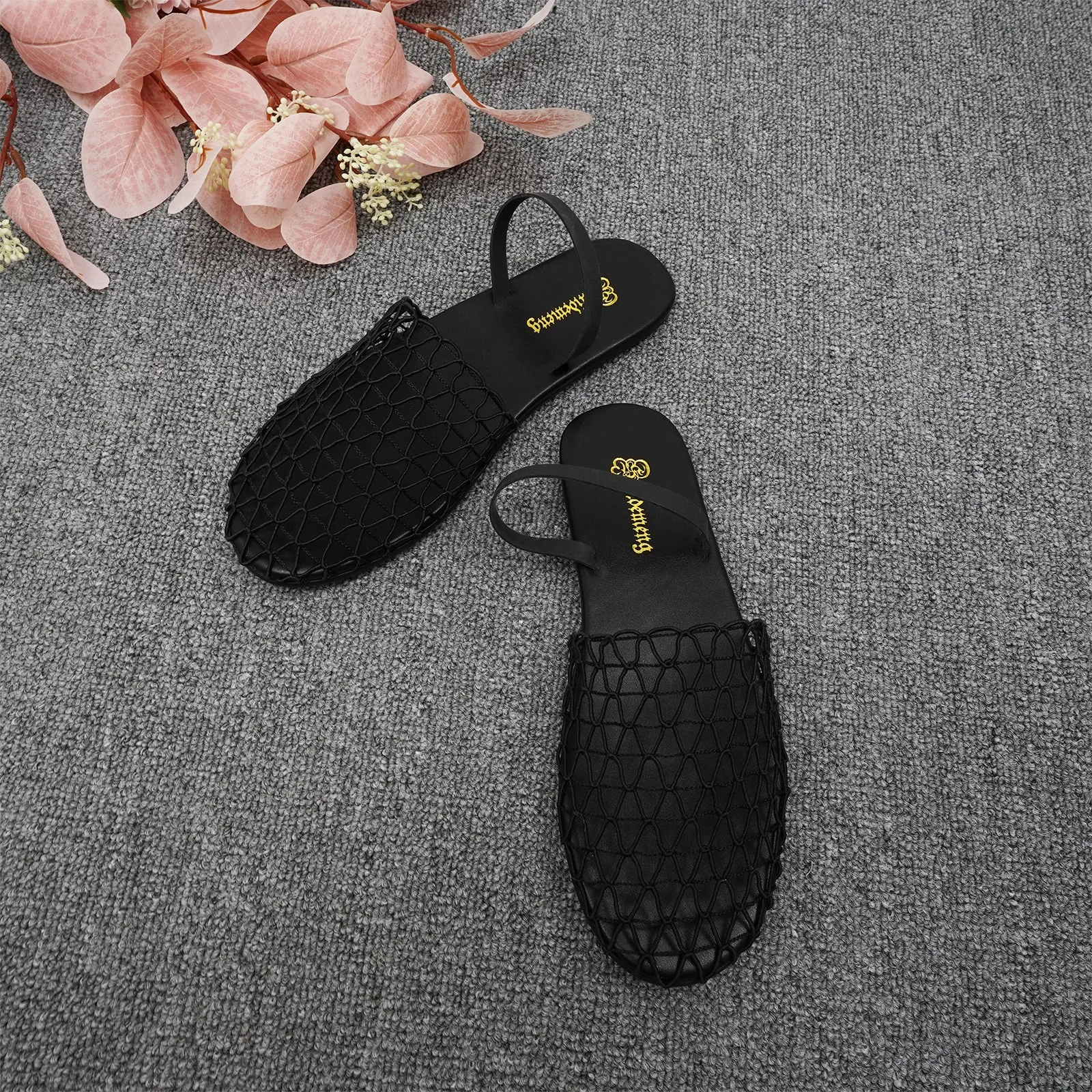 Comfortable Mesh Flat Sandals for Women