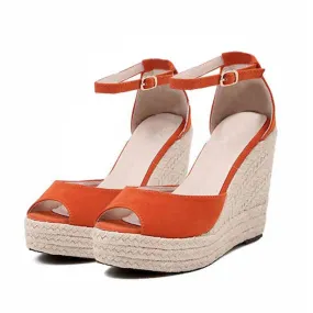 Comfortable Wedge High Platform Open Toe Women Sandals