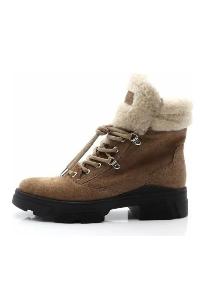 Donna Carolina Tammie Shearling Hiker Boot 48.682.066-010 | Mix Madison Rody | Clearance Final Sale