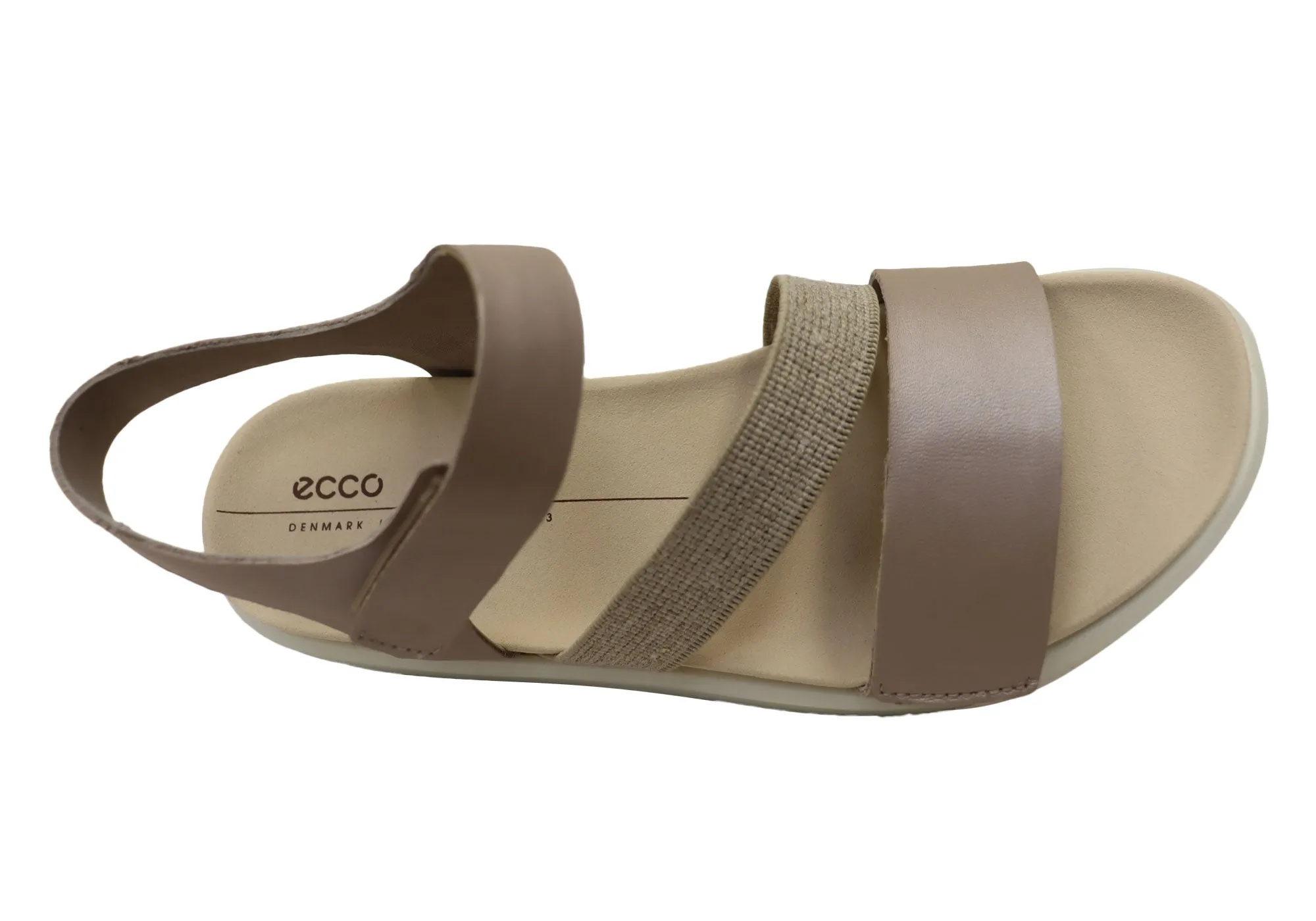 ECCO Womens Flowt Comfortable Leather Sandals