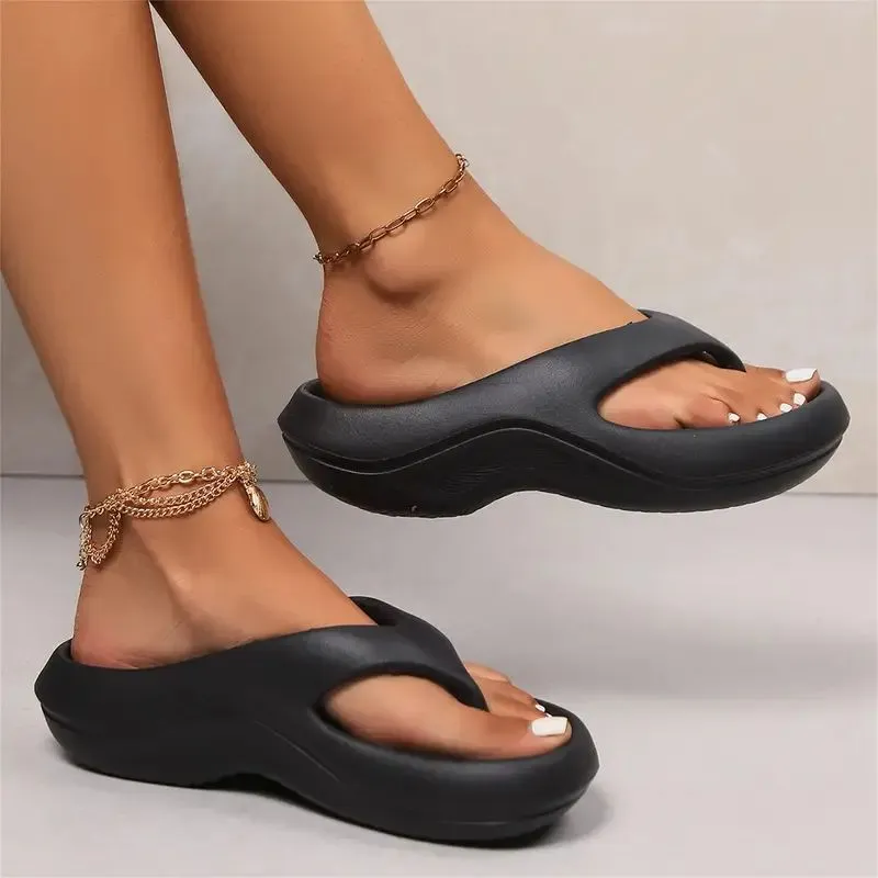 Elvina - Comfortable Platform Flip Flops for Women