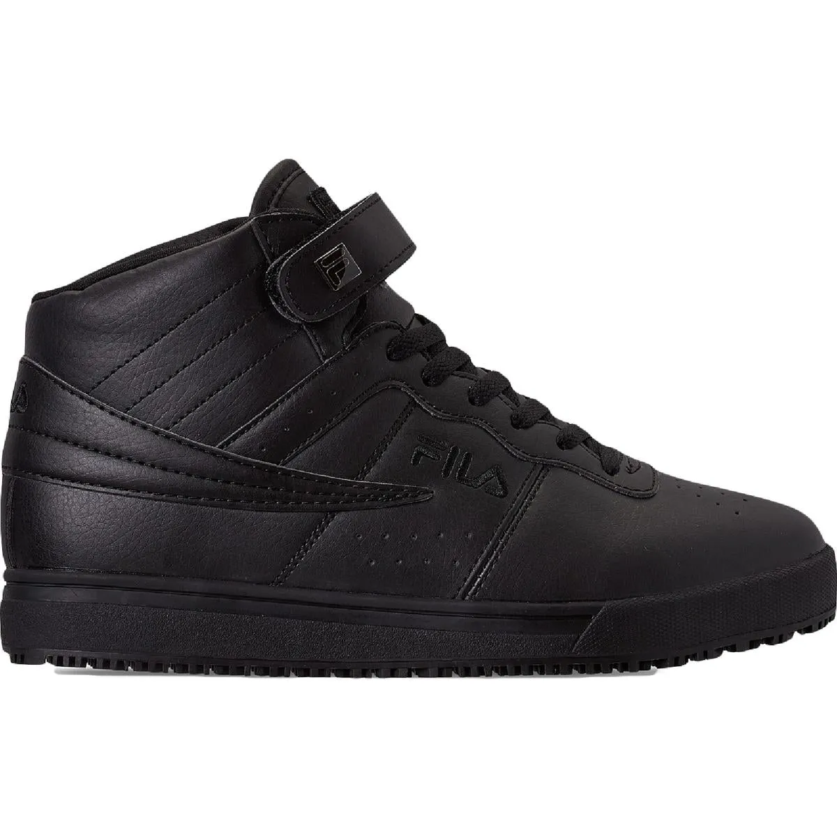 Fila Vulc 13 Men's Faux Leather Slip Resistant Mid-Top Work Sneakers