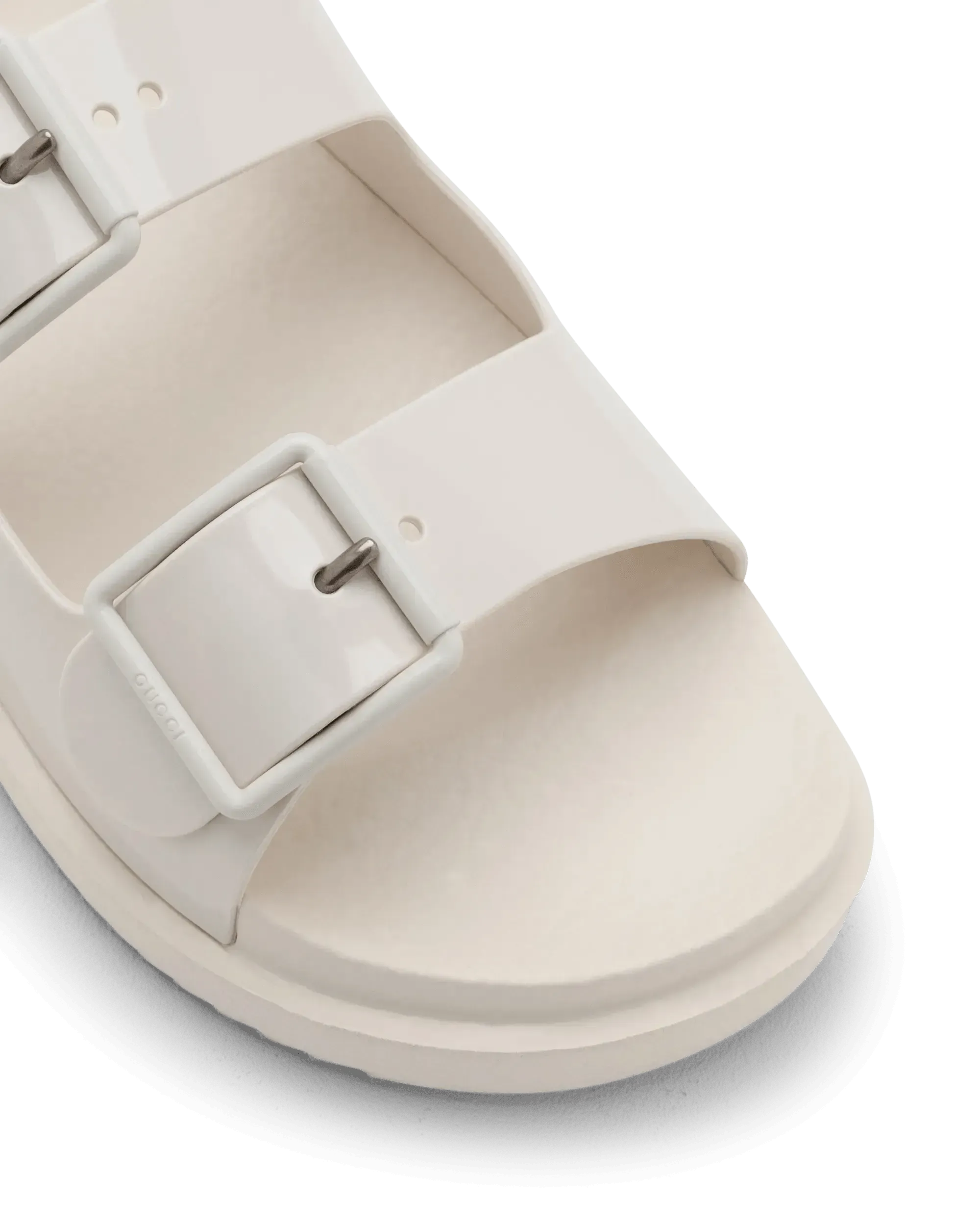 Isla Buckled GG Rubber Sandals