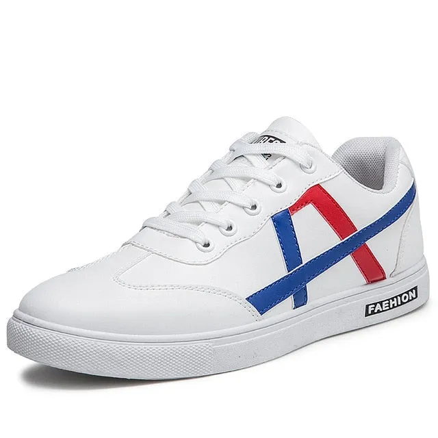 Low Top Combination Retro Look Men Sneakers