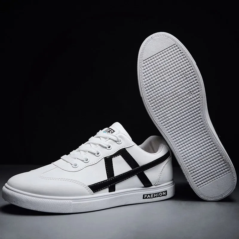 Low Top Combination Retro Look Men Sneakers