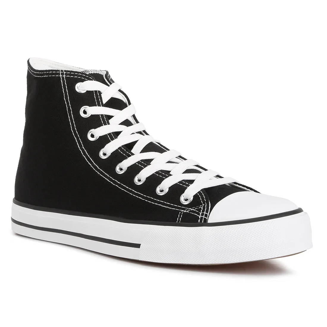 Men's High Ankle Canvas Sneakers