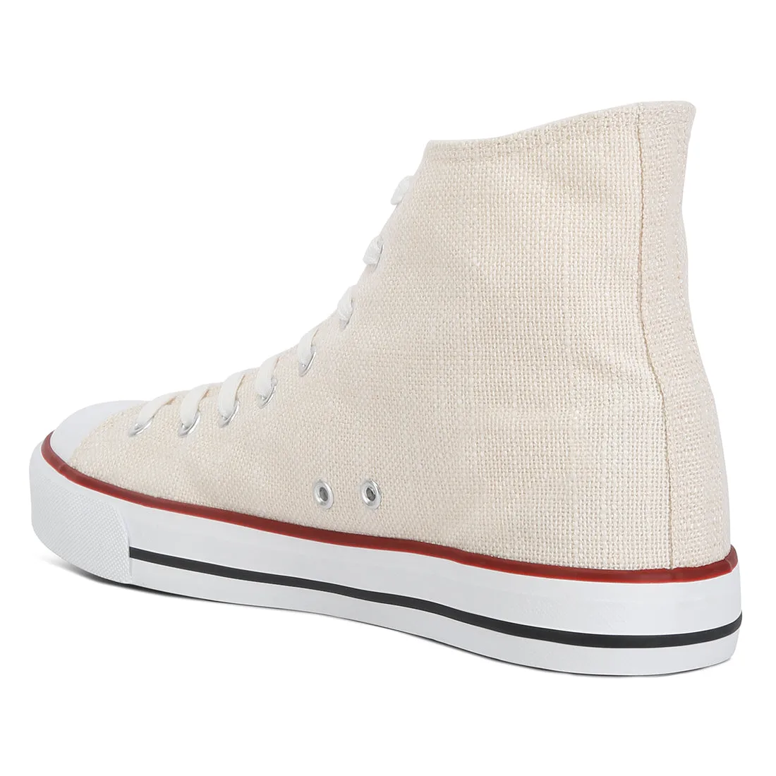 Men's High Ankle Canvas Sneakers