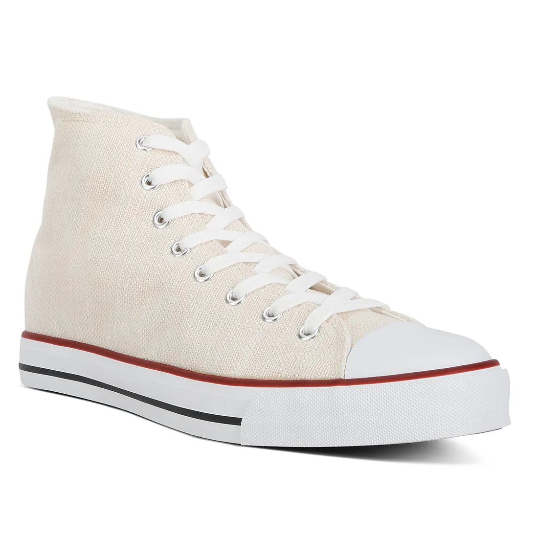 Men's High Ankle Canvas Sneakers