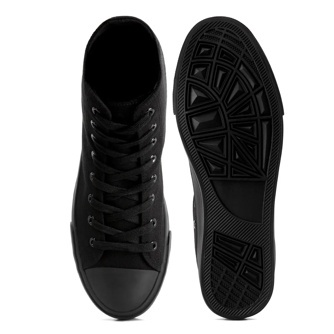 Men's High Ankle Canvas Sneakers