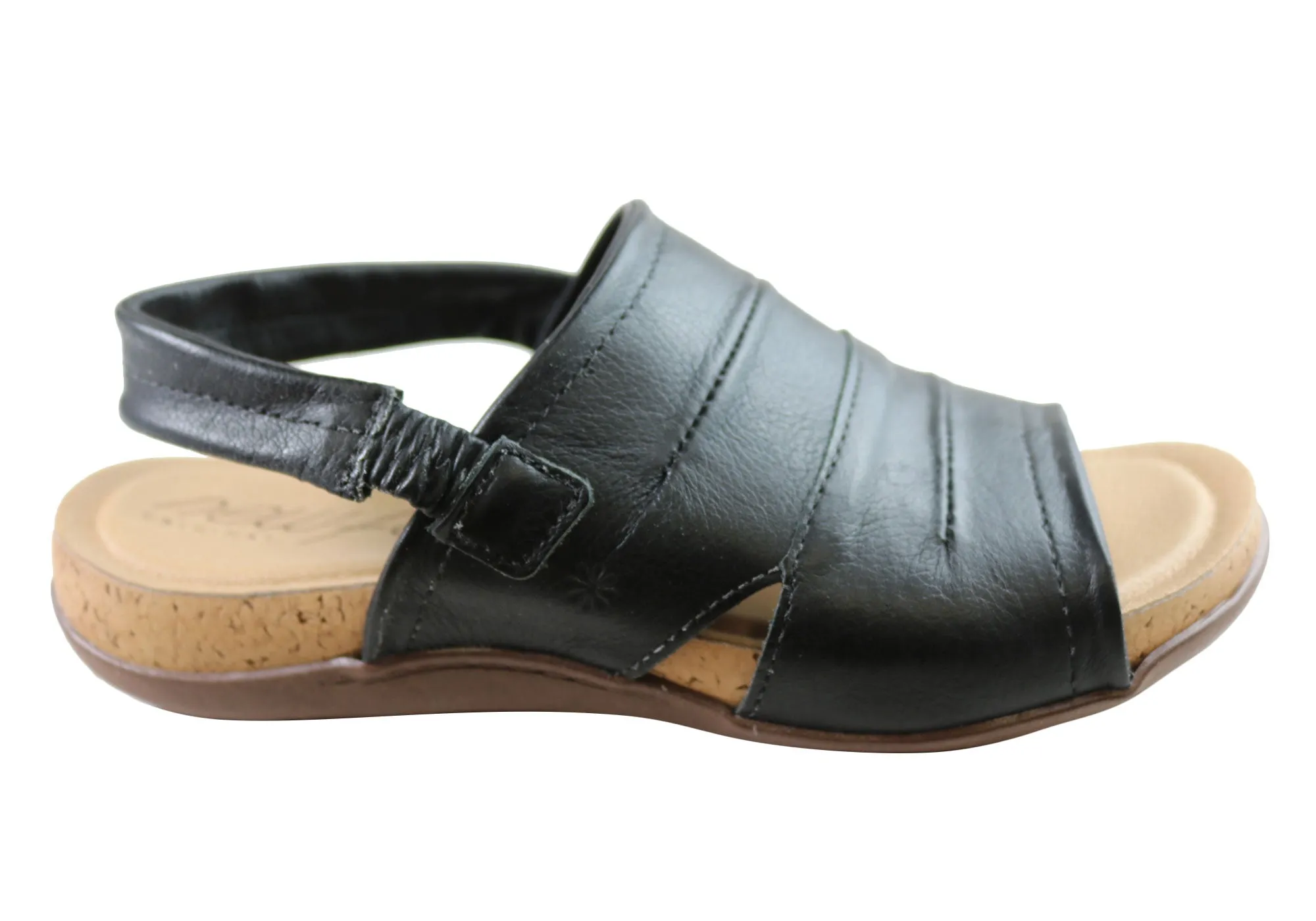 New Face Habour Womens Comfortable Leather Sandals Made In Brazil