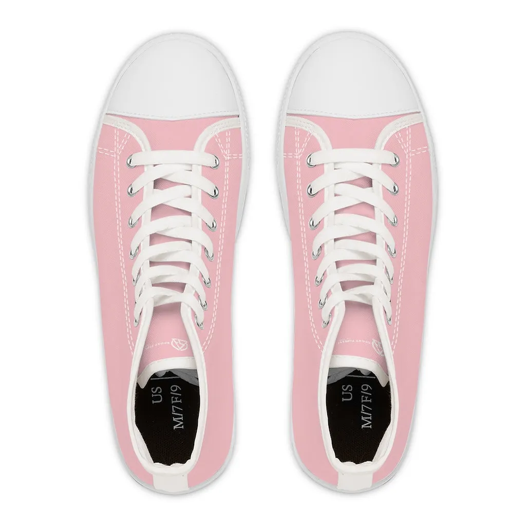 Pink Women's High Top Sneakers