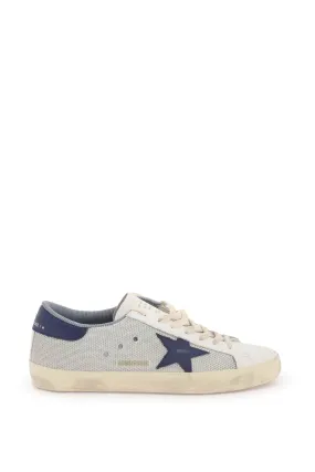 "super-Star Sneakers In Mesh And Leather (Size - 41)