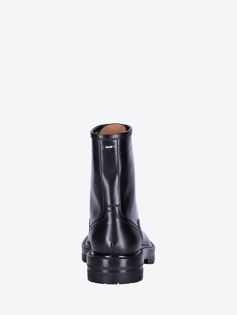 Tabi county combat high-top ankle boots