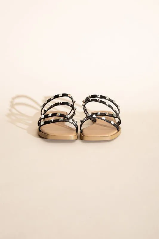 Temira Studded Slide Sandals