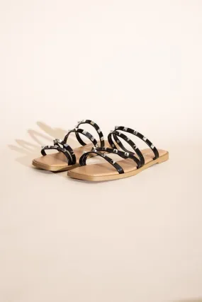 Temira Studded Slide Sandals