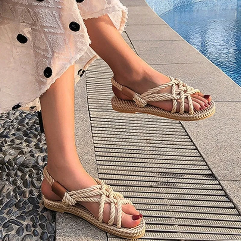 Vacation Mode Flat Sandals