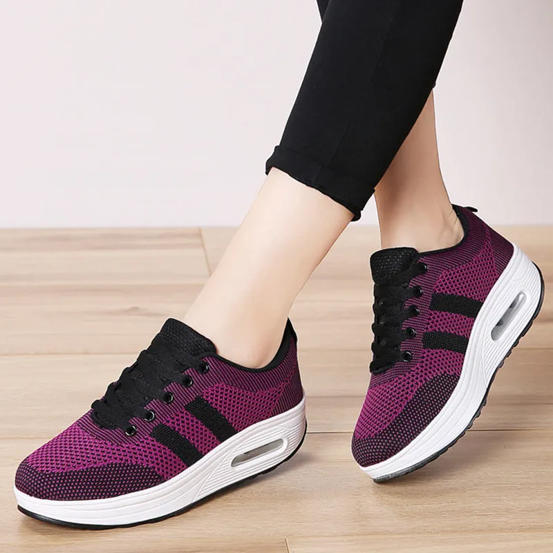 Women's Flyknit Breathable Orthopedic Sneakers