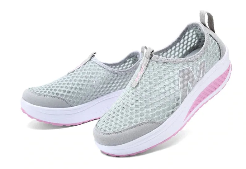 Women's Sport Walking Breathable Air Mesh Loafers