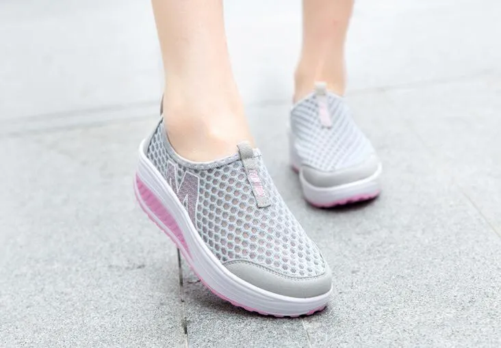 Women's Sport Walking Breathable Air Mesh Loafers