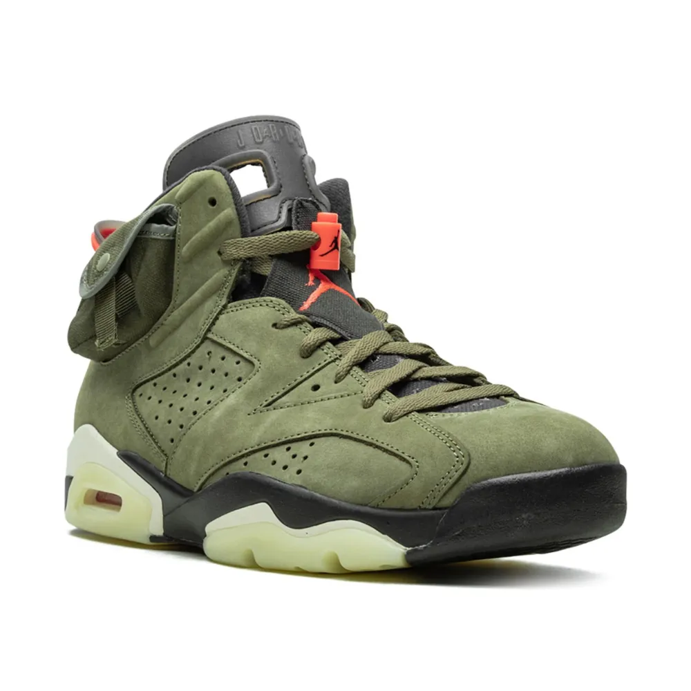 X Travis Scott Air Jordan 6 Retro Cactus Jack Sneakers